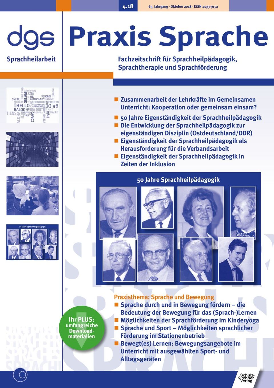 Praxis Sprache Oktober 2018