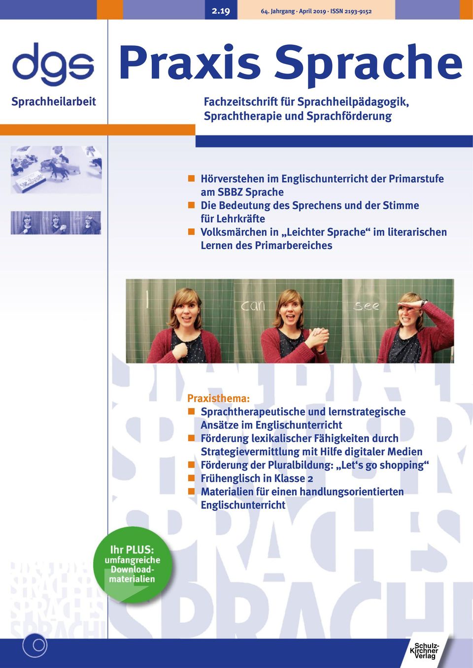 Praxis Sprache April 2019