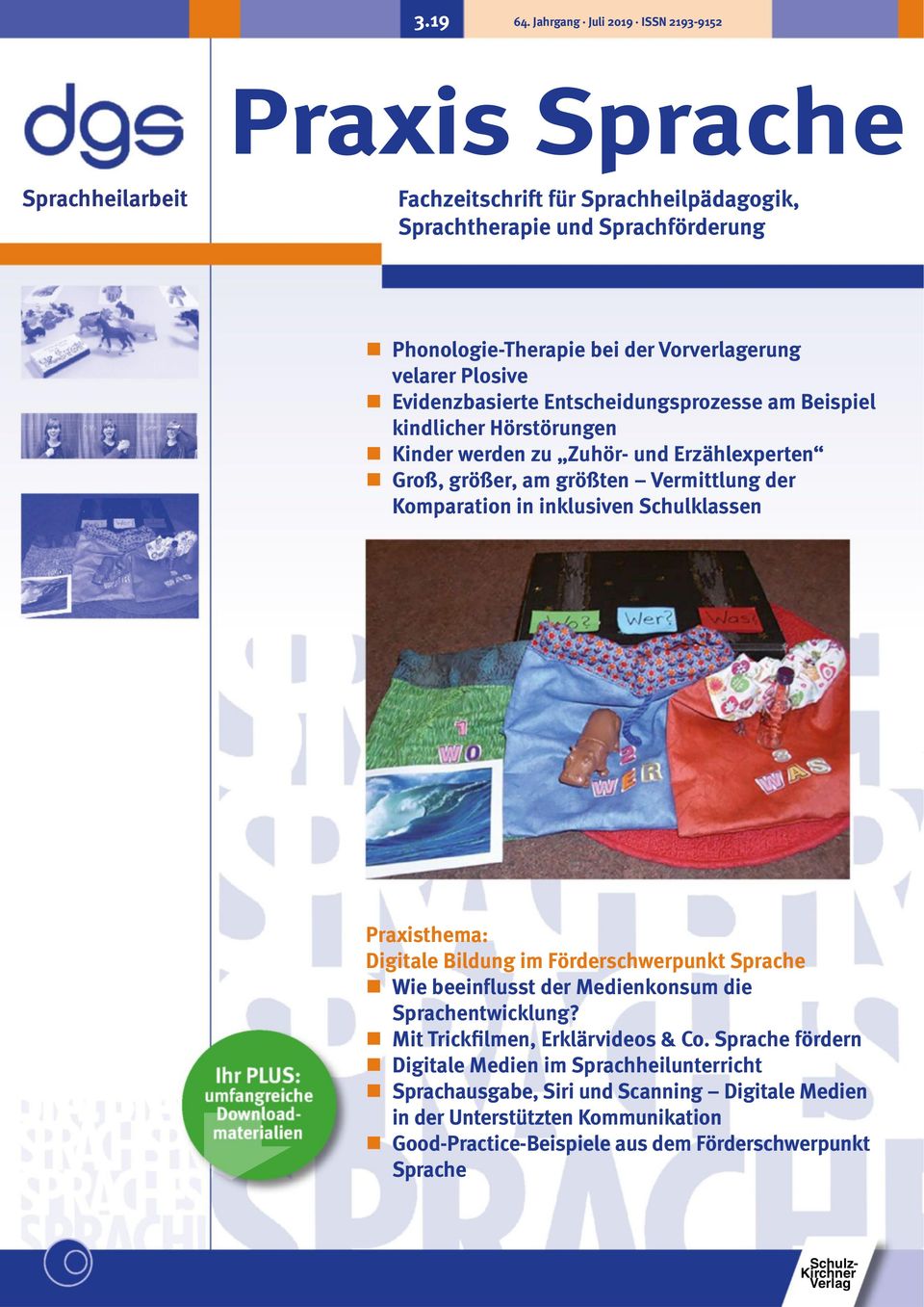 Praxis Sprache Juli 2019