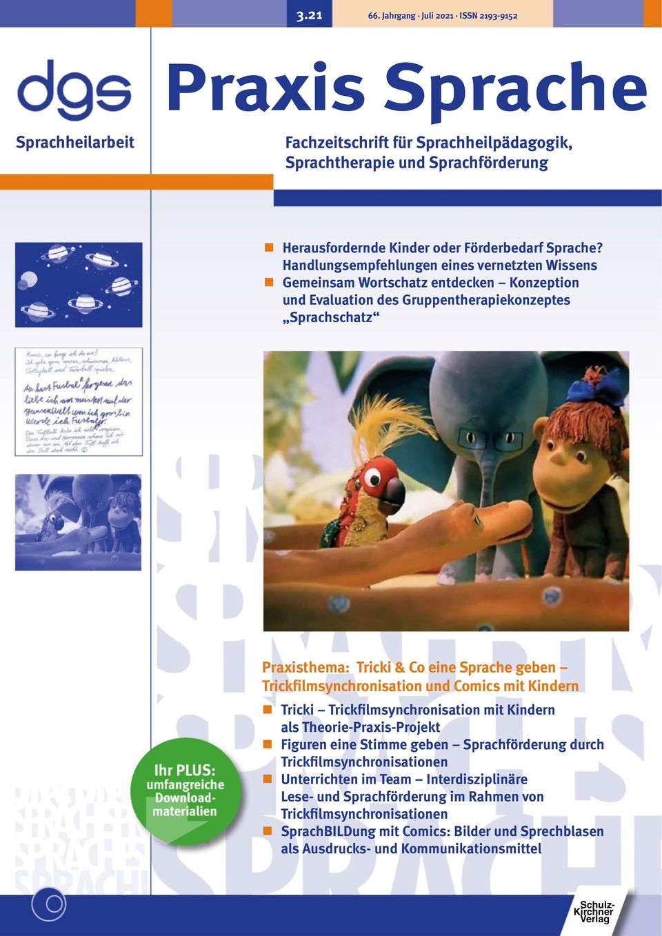 Praxis Sprache Juli 2021