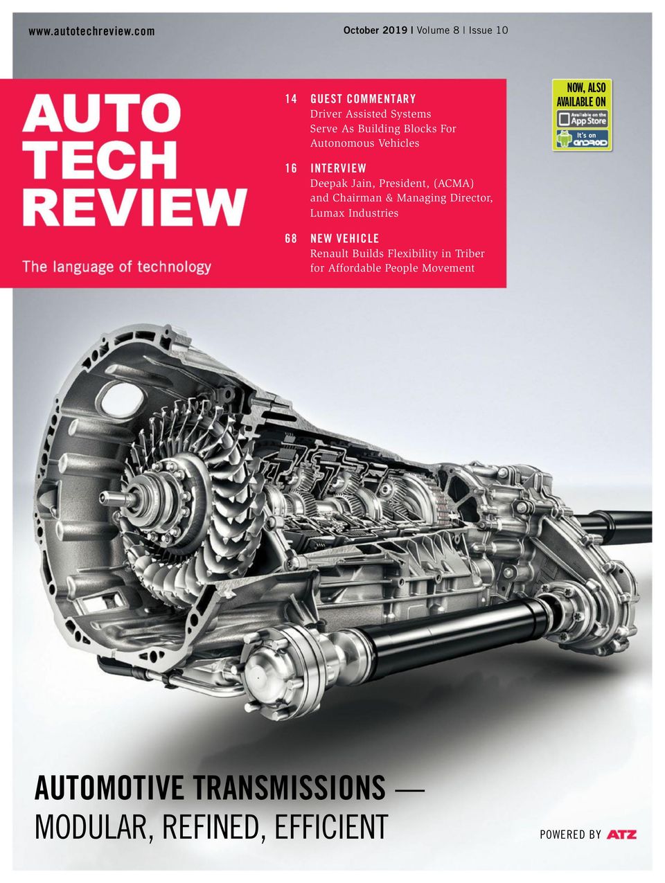 Auto Tech ReviewOctober 2019 Magazine Get your Digital Subscription