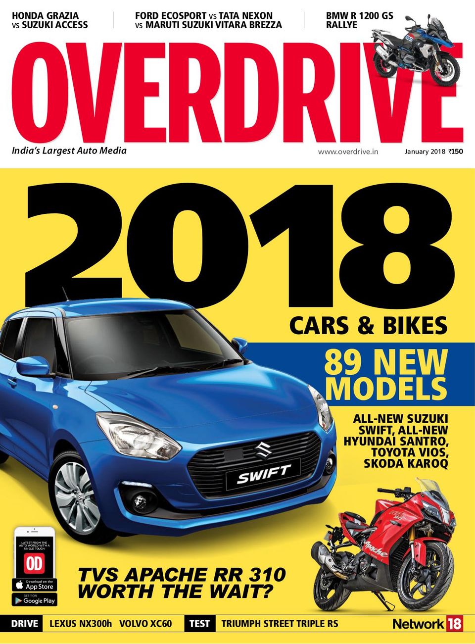 OverdriveJanuary 2018 Magazine Get your Digital Subscription