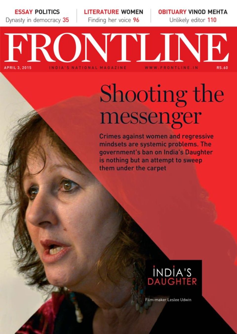 FRONTLINEApril 3, 2015 Magazine Get your Digital Subscription