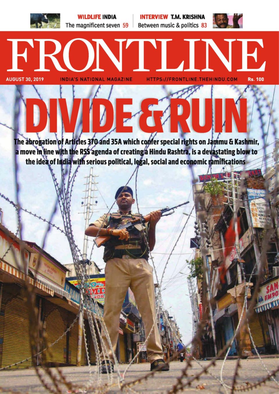 FRONTLINE-August 30, 2019 Magazine - Get your Digital