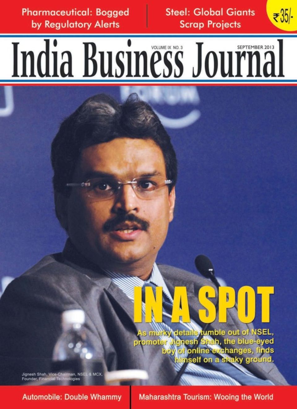 India Business Journal Sepember 2013 Magazine
