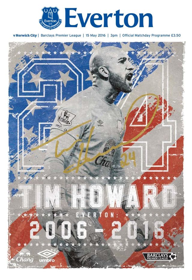 Everton Programmes