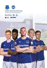 Everton Programmes - Everton v Brighton & Hove Albion Everton v Brighton & Hove Albion