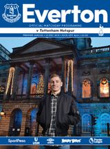 Everton Programmes - Everton v Tottenham Hotspur Everton v Tottenham Hotspur