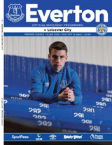 Everton Programmes - Everton v Leicester City Everton v Leicester City
