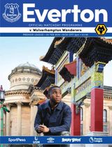 Everton Programmes - Everton v Wolverhampton Wanderers Everton v Wolverhampton Wanderers