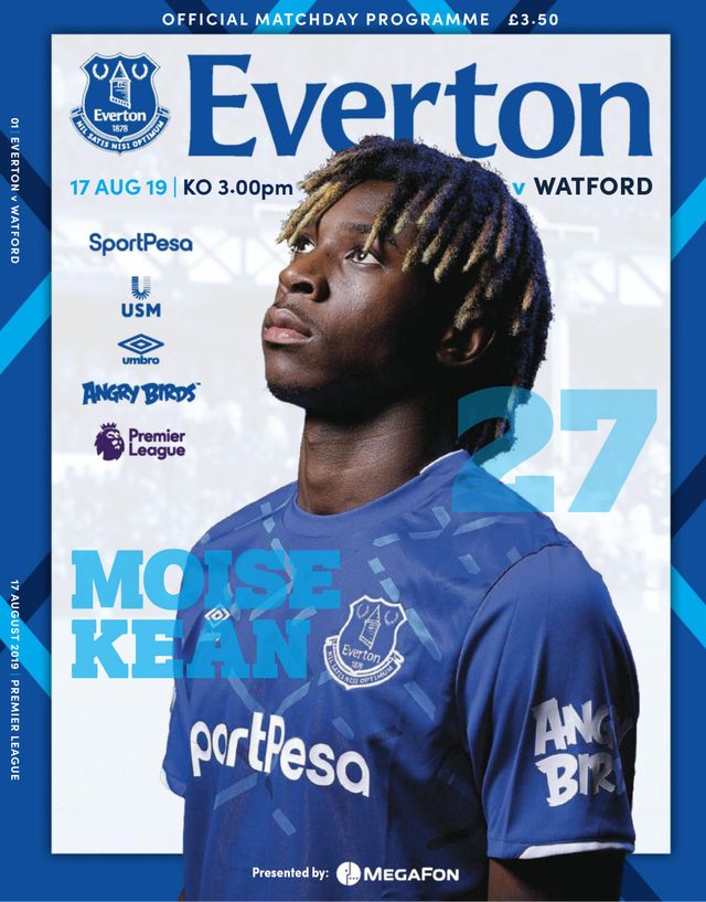 Everton Programmes