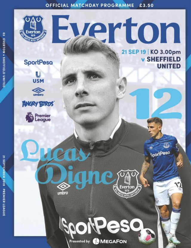 Everton Programmes