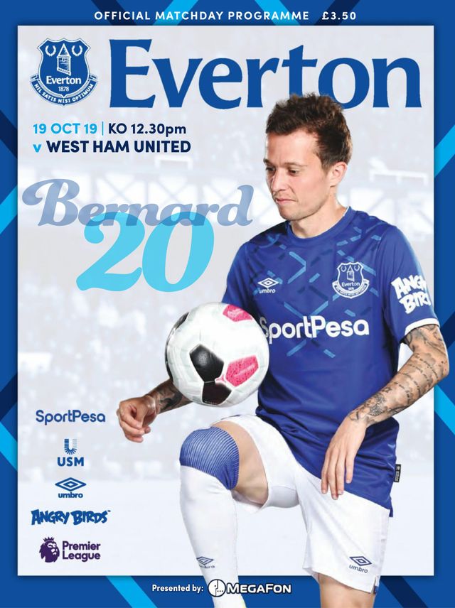 Everton Programmes