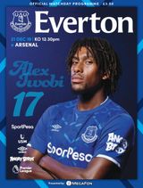 Everton Programmes - Everton v Arsenal Everton v Arsenal