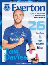 Everton Programmes - Everton v Brighton Everton v Brighton
