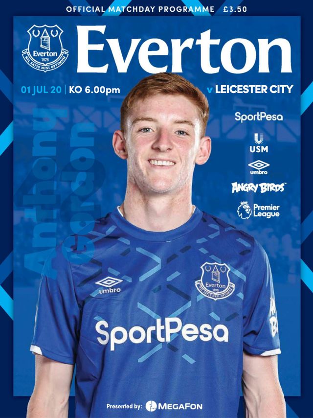 Everton Programmes