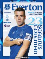 Everton Programmes - Everton v Southampton Everton v Southampton