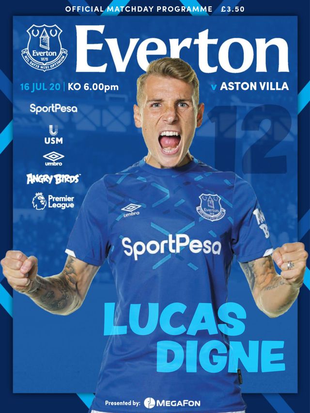 Everton Programmes