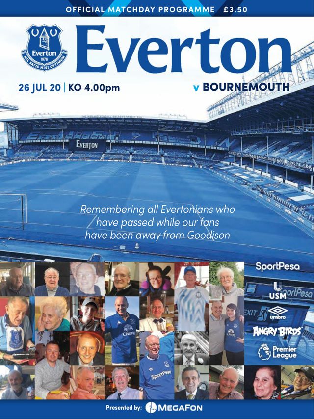 Everton Programmes