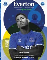 Everton Programmes - Everton v Brighton & Hove Albion Everton v Brighton & Hove Albion