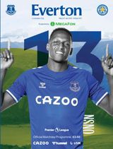 Everton Programmes - Everton v Leicester Everton v Leicester