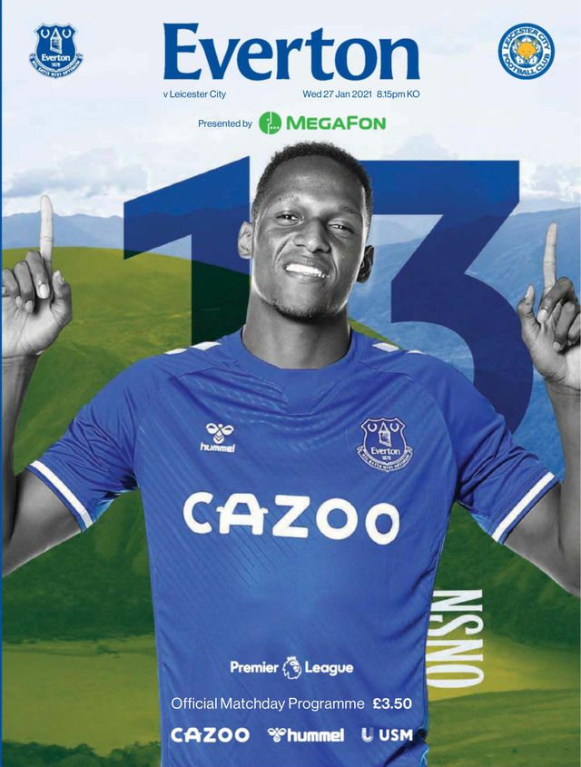 Everton Programmes