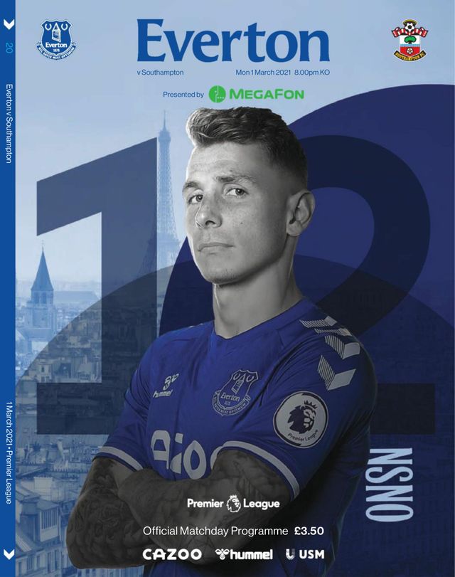 Everton Programmes