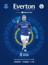 Everton Programmes - Everton v Manchester City Everton v Manchester City