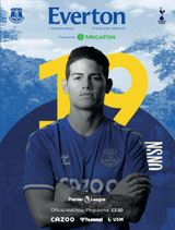 Everton Programmes - Everton  v Tottenham Hotspur Everton  v Tottenham Hotspur