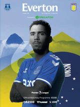 Everton Programmes - Everton v Aston Villa Everton v Aston Villa