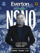 Everton Programmes - Everton v Wolves Everton v Wolves