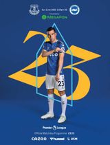 Everton Programmes - Everton v Brighton HA Everton v Brighton HA