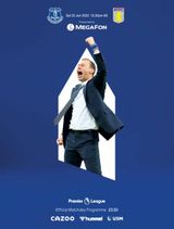 Everton Programmes - Everton v Aston Villa Everton v Aston Villa