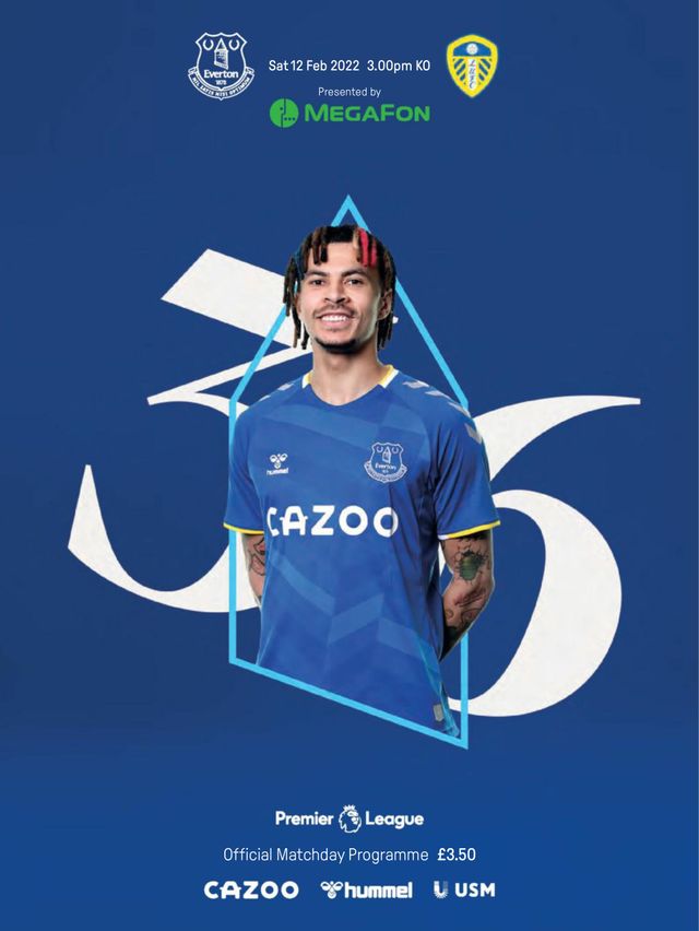 Everton Programmes