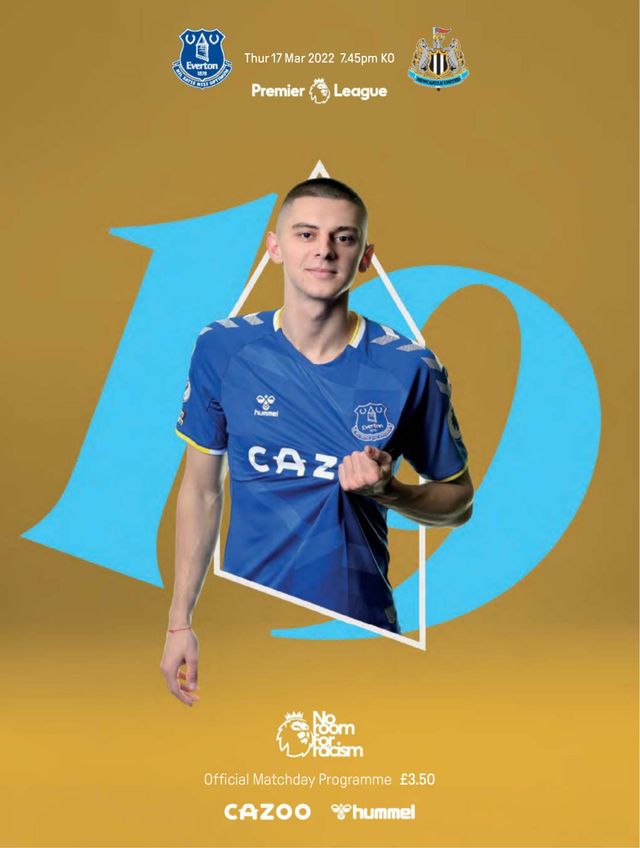 Everton Programmes