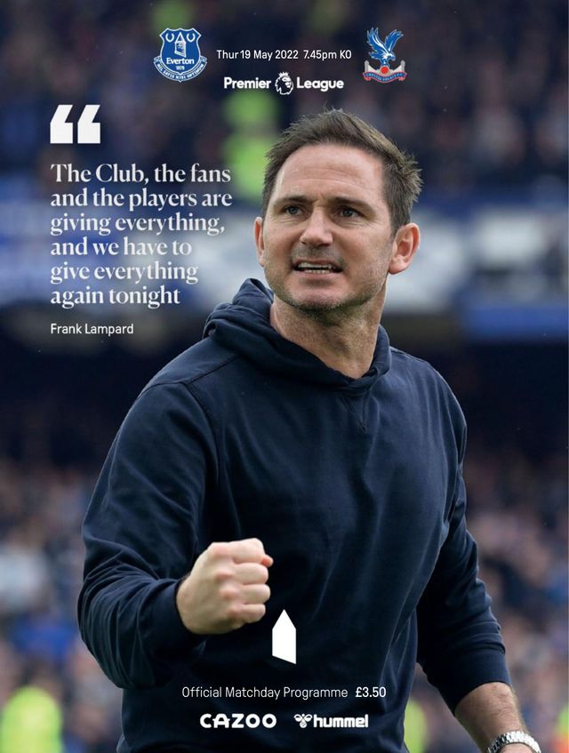 Everton Programmes