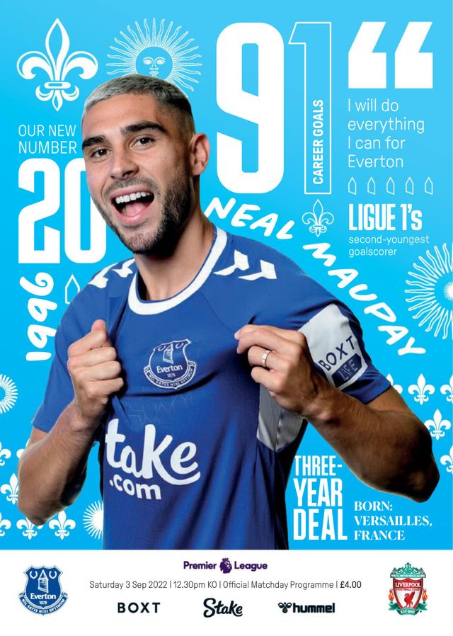 Everton Programmes