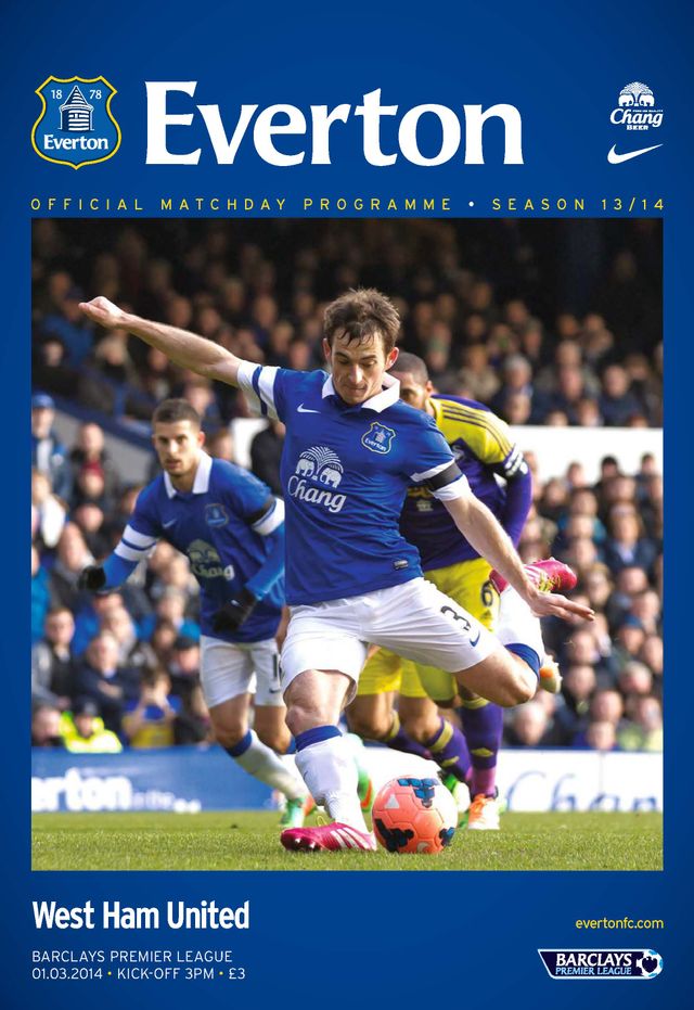 Everton Programmes