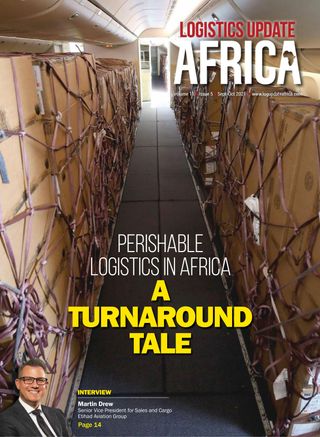 Logistics Update Africa Magazine - May - June 2025 Logistics Update Africa Magazine Cover - May - June 2025 Edition