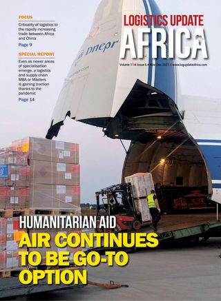 Logistics Update Africa Magazine - May - June 2025 Logistics Update Africa Magazine Cover - May - June 2025 Edition