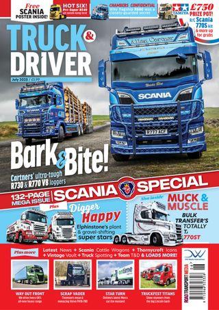 Truck & Driver Magazine - July 2025 Truck & Driver Magazine Cover - July 2025 Edition