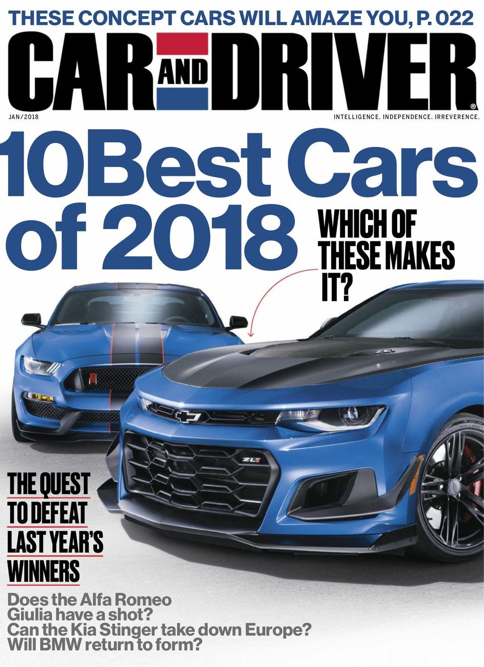 Car and DriverJanuary 2018 Magazine Get your Digital Subscription