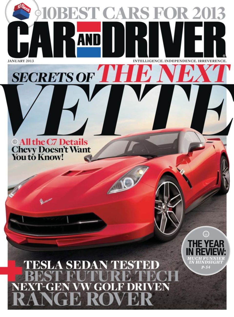 Car and DriverJanuary 2013 Magazine Get your Digital Subscription