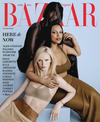 Harper's BAZAAR - US - April 2025 Harper's BAZAAR - US Cover - April 2025 Edition