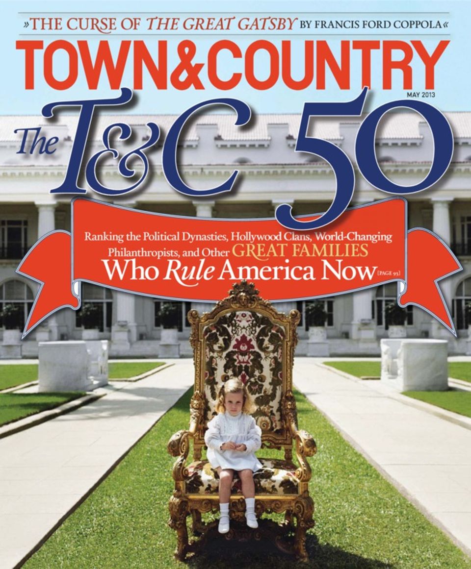 Get digital access to Town &amp; Country US - May - 2013 issue | Magzter.com