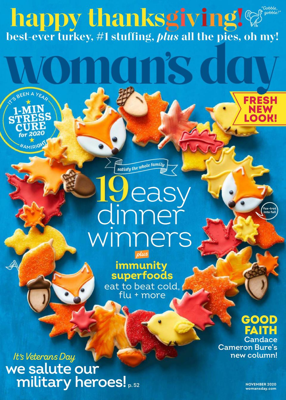 Get digital access to Woman's Day US - November 2020 issue | Magzter.com