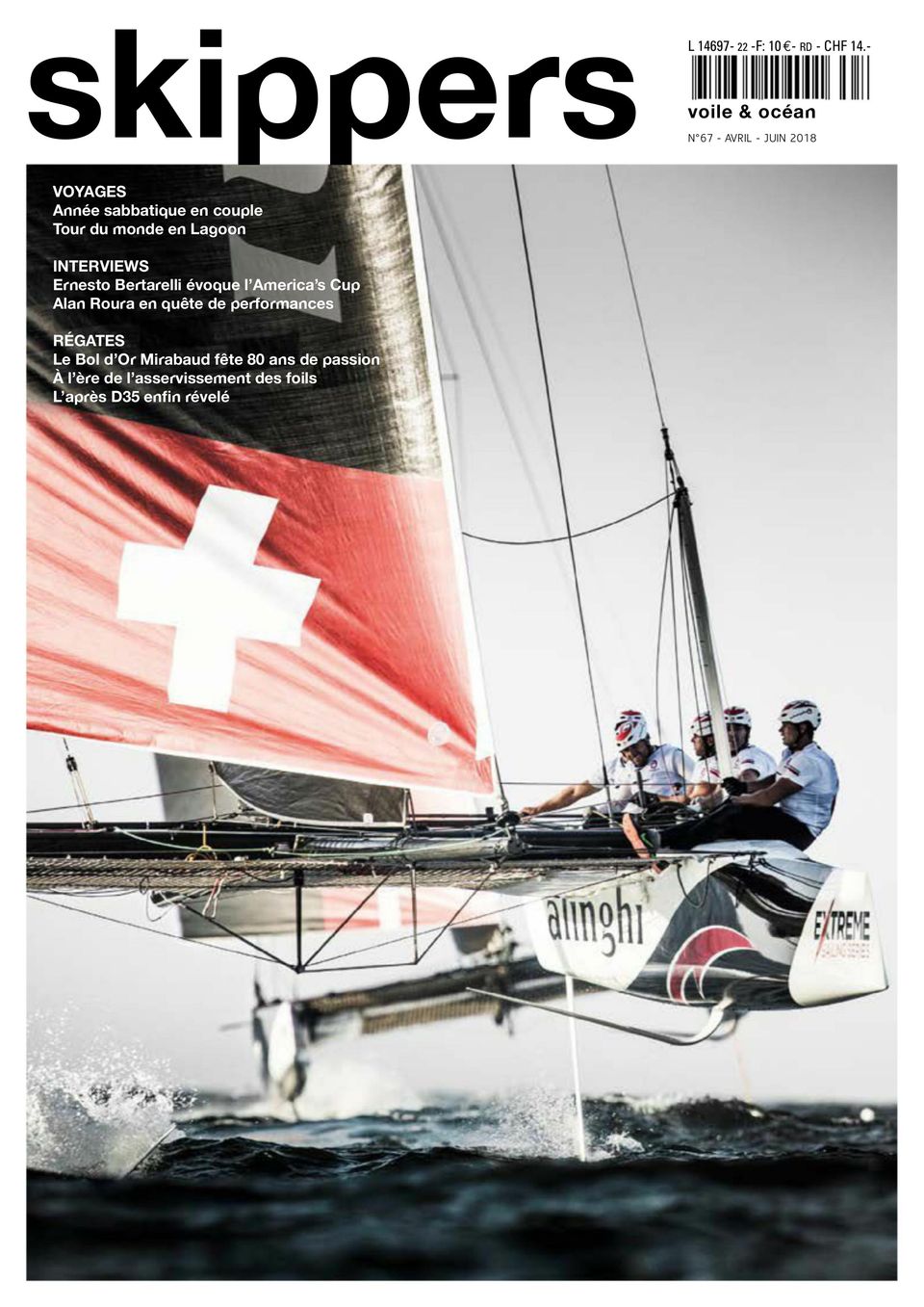 Skippers Avril - Juin 2018