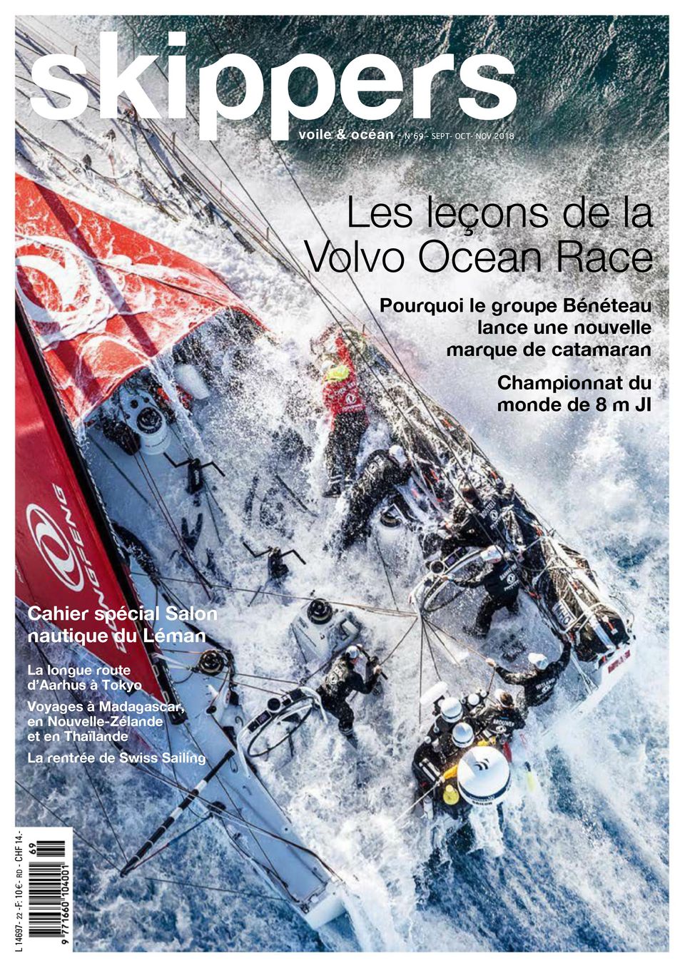 Skippers Septembre - Novembre 2018