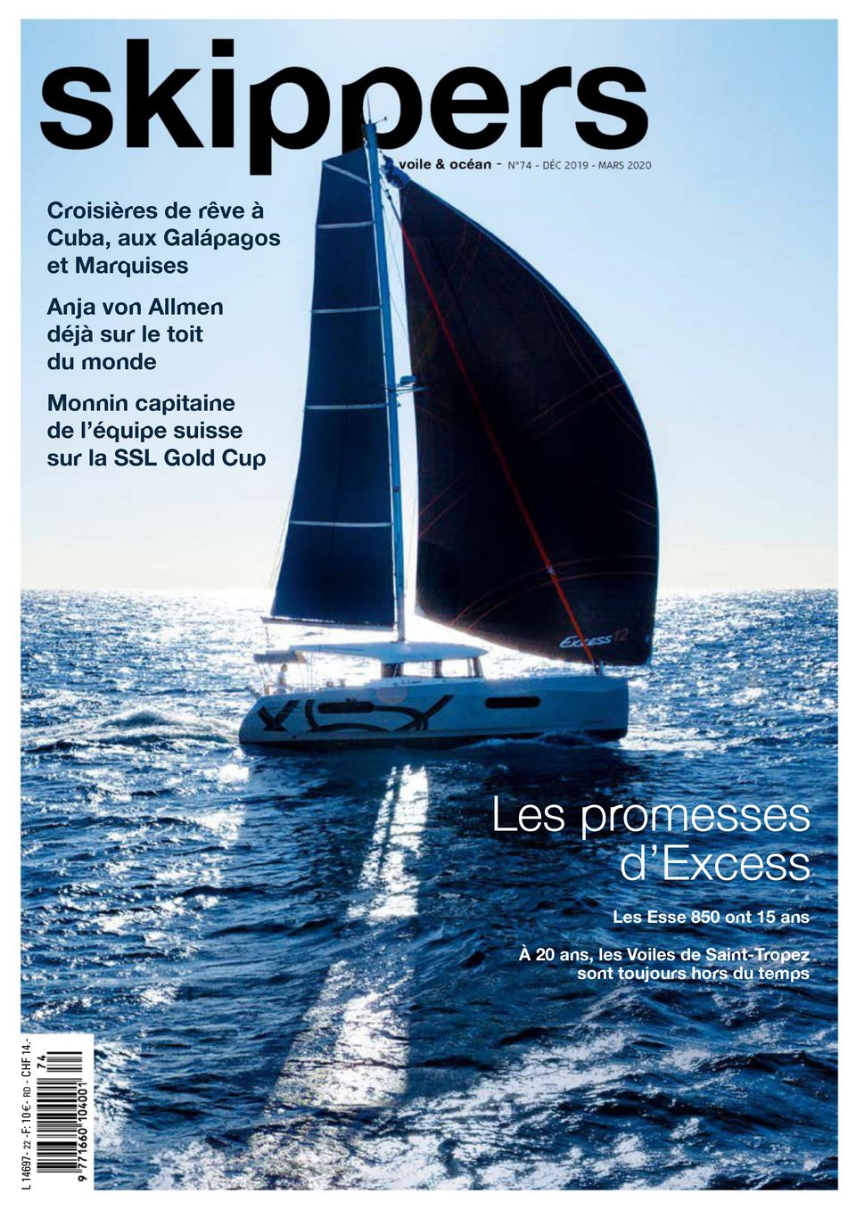 Skippers Décembre - Mars 2020