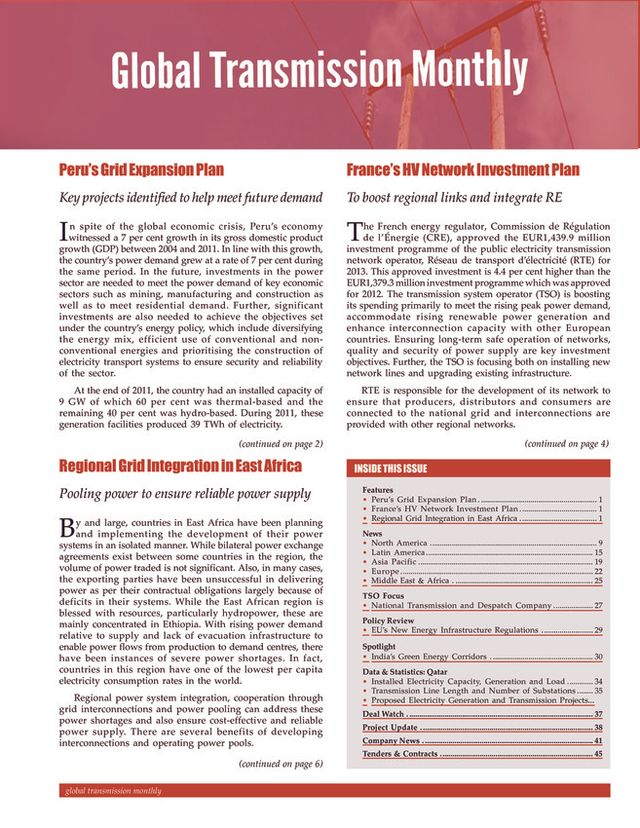 Global Transmission Monthly